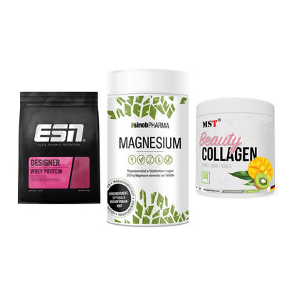 Regenerations-Set: ESN Designer + Sinob Magnesium + MST Beauty – alle enthaltenen Artikel