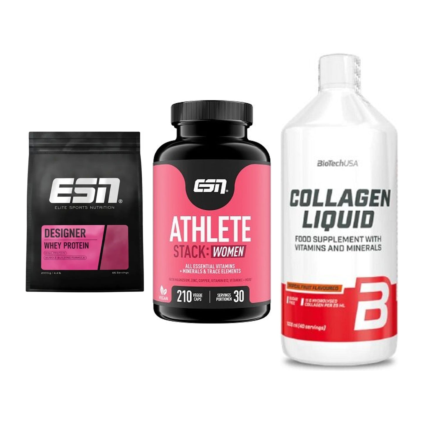Regenerations-Set: ESN Designer + ESN Athlete + BioTech Collage – alle enthaltenen Artikel