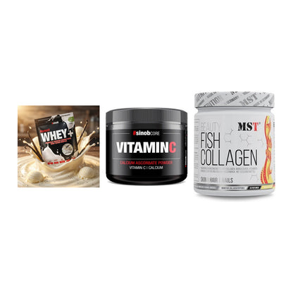 Regenerations-Set: Sinob Honest + Sinob Vitamin C + MST Beauty Fish – alle enthaltenen Artikel