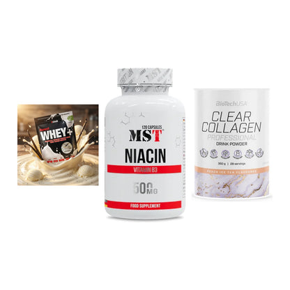 Regenerations-Set: Sinob Honest + MST Niacin + BioTech Clear – alle enthaltenen Artikel