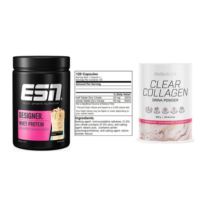 Regenerations-Set: ESN Designer + GN Zinc Citrate + BioTech Clear – alle enthaltenen Artikel
