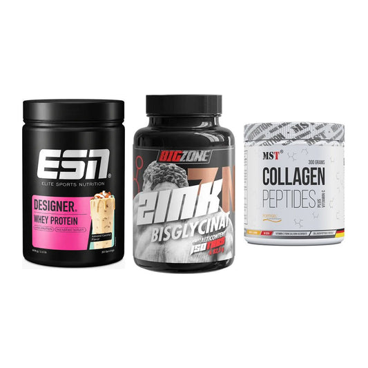 Regenerations-Set: ESN Designer + Big Zone Zink + MST Collagen – alle enthaltenen Artikel