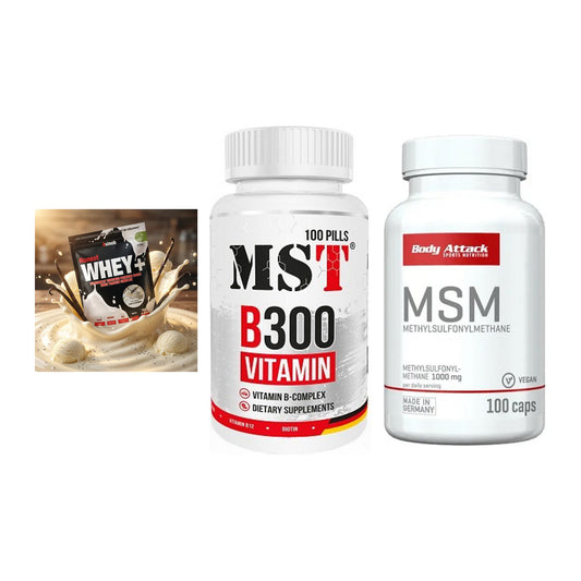 Regenerations-Set: Sinob Honest + MST B300 + Body Attack MSM – alle enthaltenen Artikel