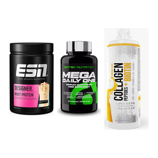 Regenerations-Set: ESN Designer + Scitec Mega + MST Collagen – alle enthaltenen Artikel
