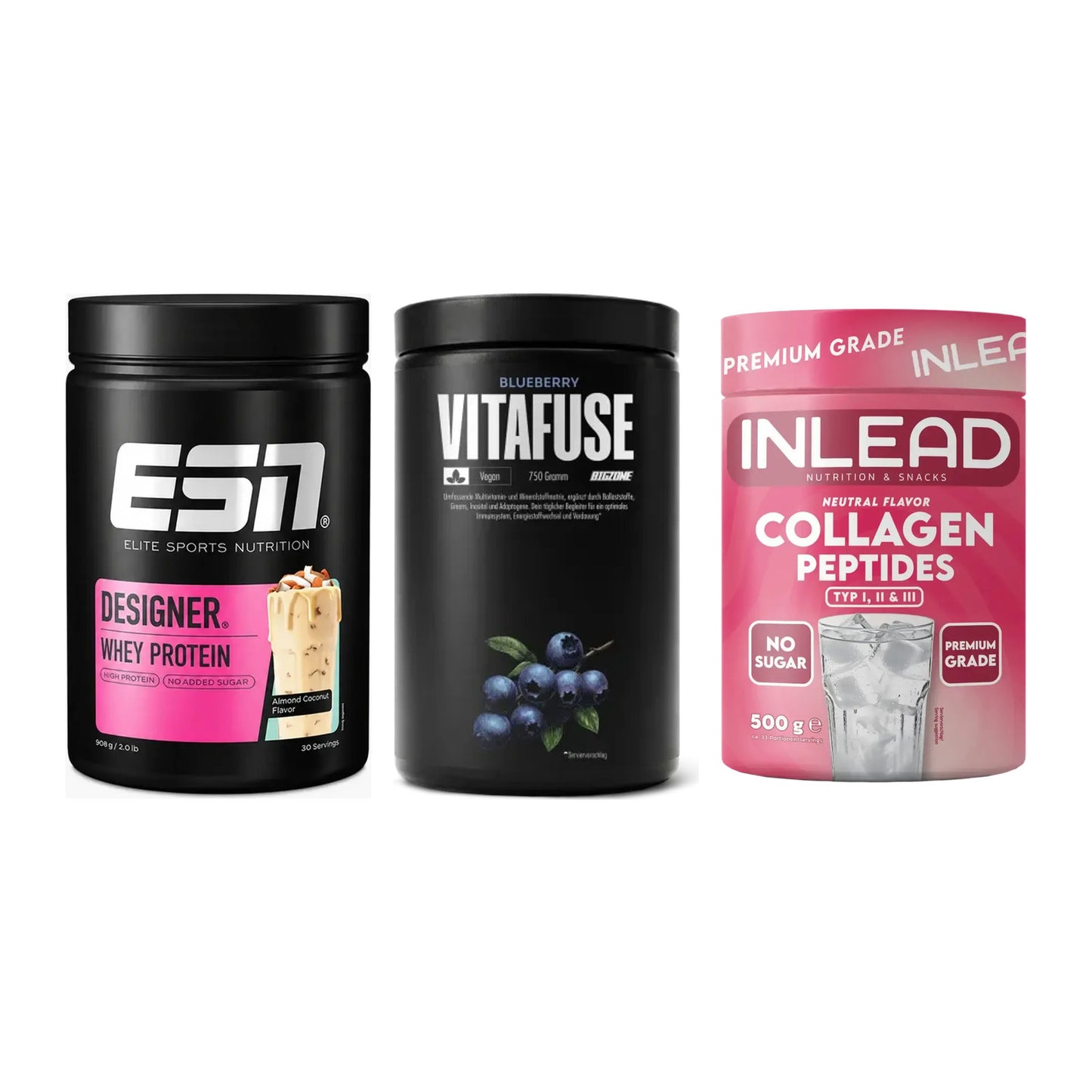 Regenerations-Set: ESN Designer + Big Zone + INLEAD Collagen – alle enthaltenen Artikel