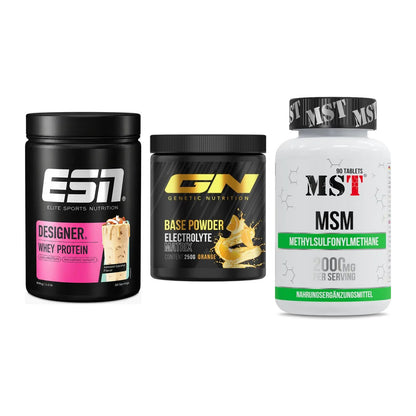 Regenerations-Set: ESN Designer + GN Base Powder + MST MSM 2000 / – alle enthaltenen Artikel