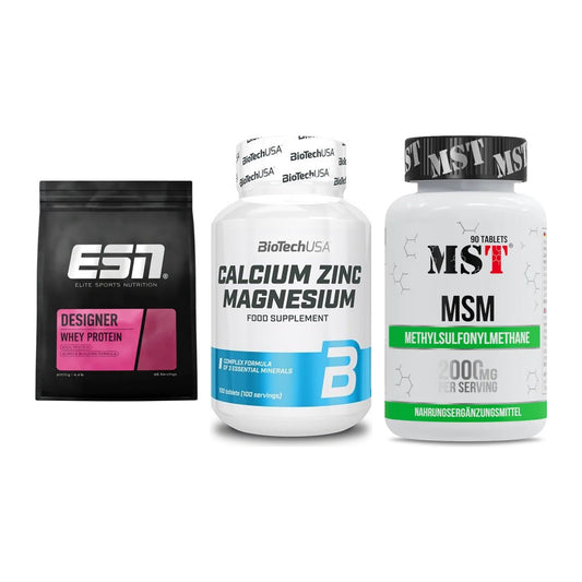 Regenerations-Set: ESN Designer + BioTech Calcium + MST MSM 2000 / – alle enthaltenen Artikel
