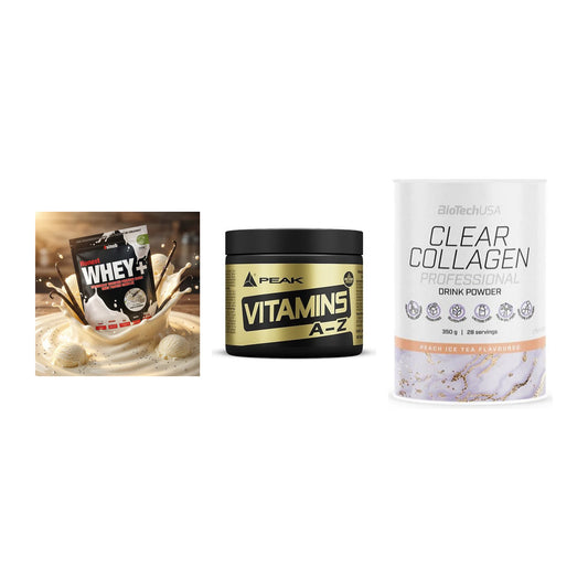 Regenerations-Set: Sinob Honest + Peak Vitamin + BioTech Clear – alle enthaltenen Artikel