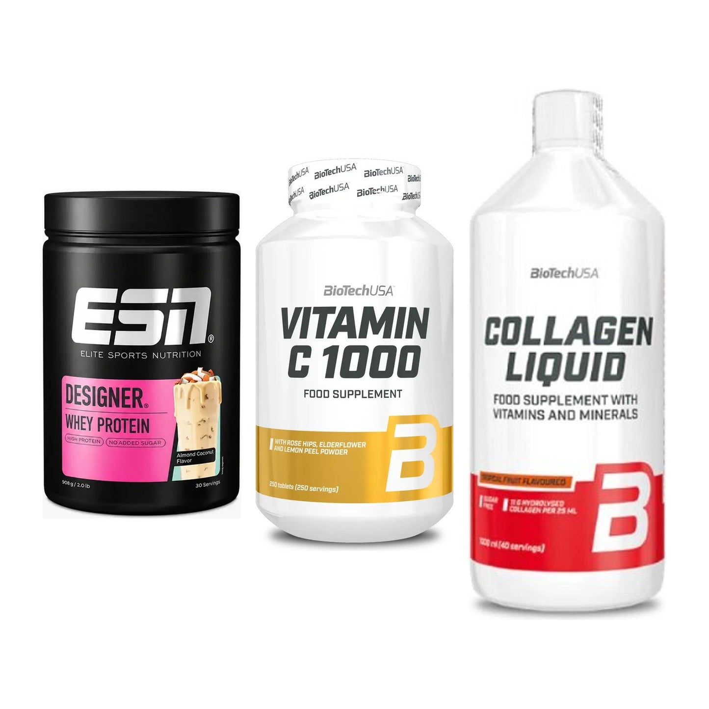 Regenerations-Set: ESN Designer + BioTech Vitamin + BioTech Collage – alle enthaltenen Artikel