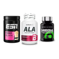 Regenerations-Set: ESN Designer + BioTech ALA + Scitec Mega – alle enthaltenen Artikel