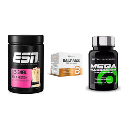 Regenerations-Set: ESN Designer + BioTech Daily + Scitec Mega – alle enthaltenen Artikel