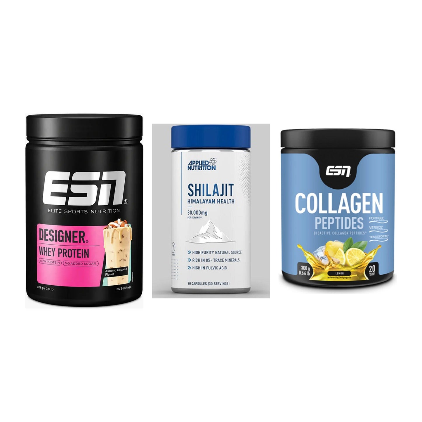Regenerations-Set: ESN Designer + Applied Nutriti + ESN Collagen – alle enthaltenen Artikel
