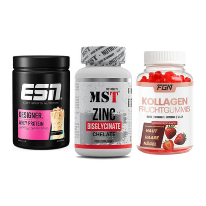 Regenerations-Set: ESN Designer + MST Zinc + FGN Kollagen 60 – alle enthaltenen Artikel