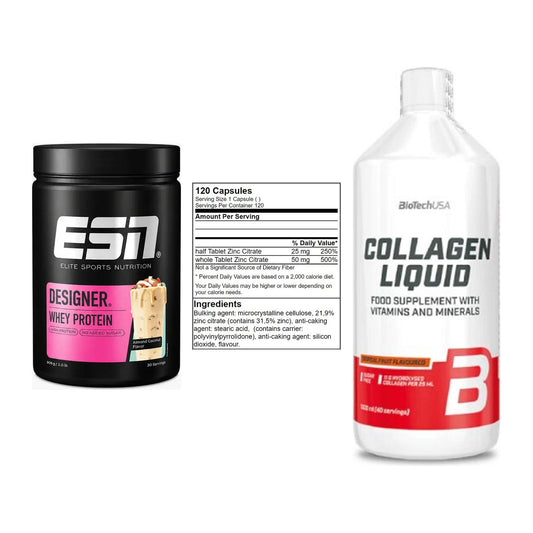 Regenerations-Set: ESN Designer + GN Zinc Citrate + BioTech Collage – alle enthaltenen Artikel