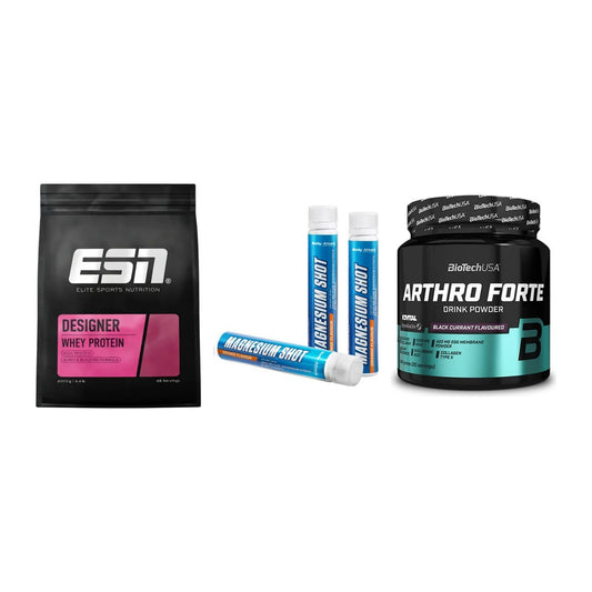 Regenerations-Set: ESN Designer + Body Attack + BioTech Arthro – alle enthaltenen Artikel