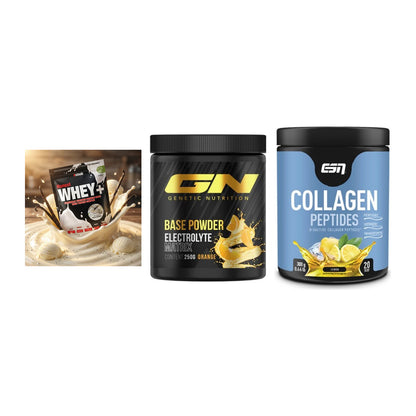 Regenerations-Set: Sinob Honest + GN Base Powder + ESN Collagen – alle enthaltenen Artikel