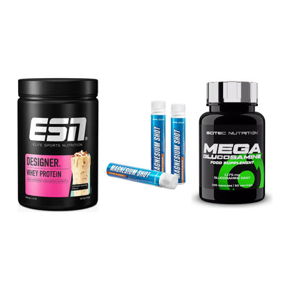 Regenerations-Set: ESN Designer + Body Attack + Scitec Mega – alle enthaltenen Artikel