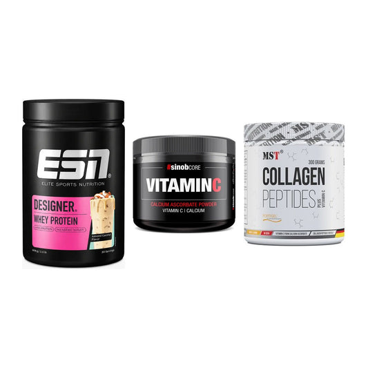 Regenerations-Set: ESN Designer + Sinob Vitamin C + MST Collagen – alle enthaltenen Artikel