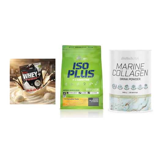 Regenerations-Set: Sinob Honest + Olimp Iso Plus + BioTech Marine – alle enthaltenen Artikel