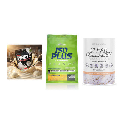 Regenerations-Set: Sinob Honest + Olimp Iso Plus + BioTech Clear – alle enthaltenen Artikel
