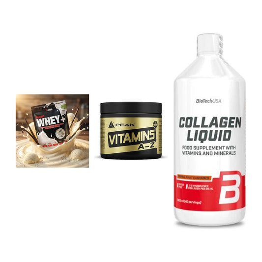 Regenerations-Set: Sinob Honest + Peak Vitamin + BioTech Collage – alle enthaltenen Artikel