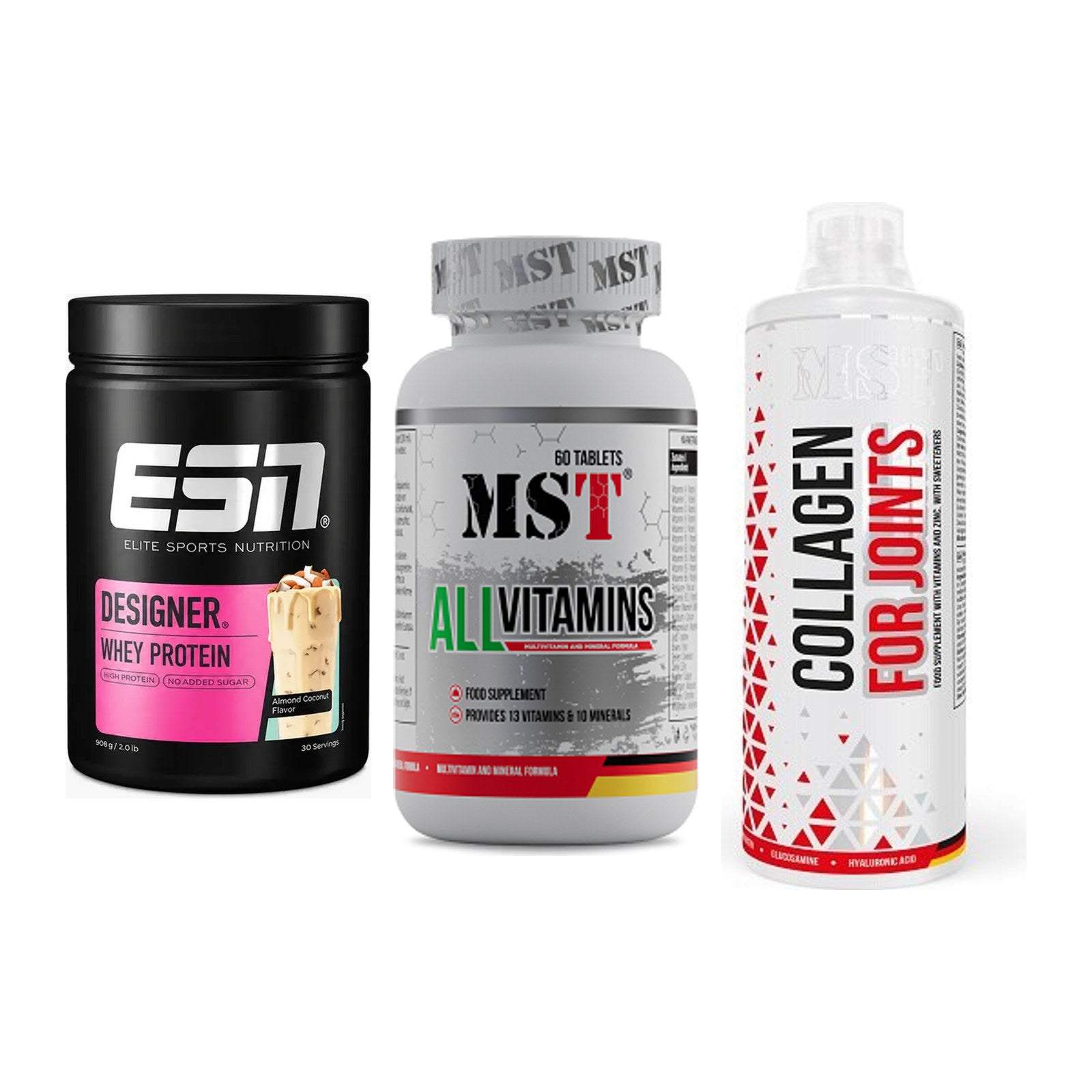 Regenerations-Set: ESN Designer + MST All Vitamin + MST Collagen – alle enthaltenen Artikel