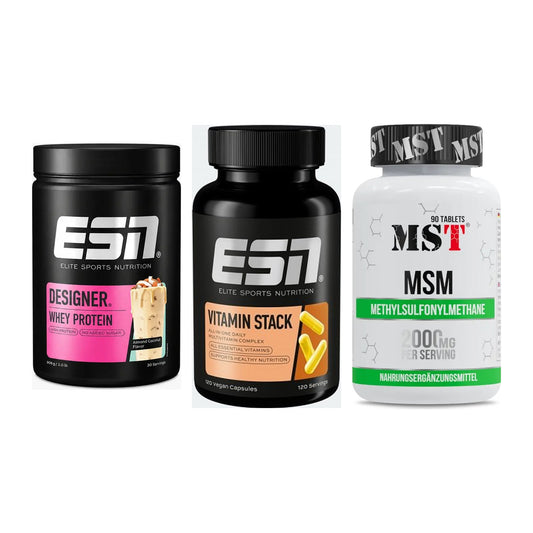 Regenerations-Set: ESN Designer + ESN Vitamin + MST MSM 2000 / – alle enthaltenen Artikel