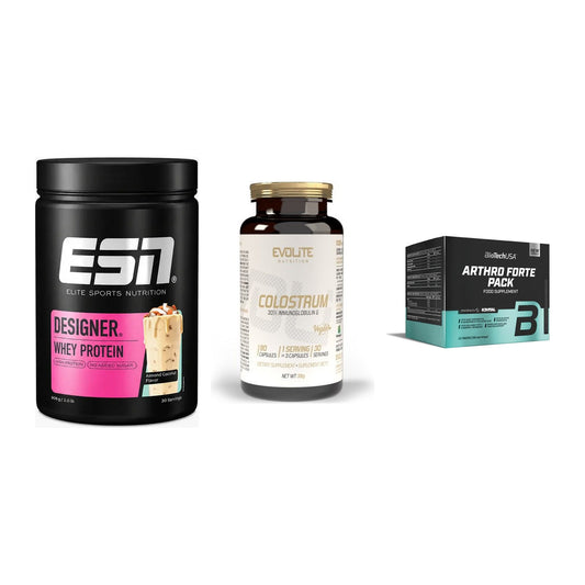 Regenerations-Set: ESN Designer + Evolite Nutriti + BioTech Arthro – alle enthaltenen Artikel