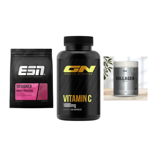 Regenerations-Set: ESN Designer + GN Vitamin C + Sinob Kollagen – alle enthaltenen Artikel