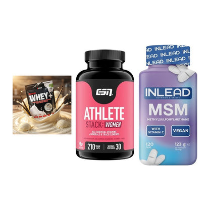 Regenerations-Set: Sinob Honest + ESN Athlete + INLEAD MSM – alle enthaltenen Artikel