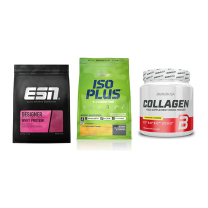 Regenerations-Set: ESN Designer + Olimp Iso Plus + BioTech Collage – alle enthaltenen Artikel