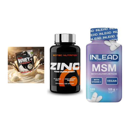 Regenerations-Set: Sinob Honest + Scitec Zinc + INLEAD MSM – alle enthaltenen Artikel