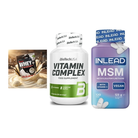 Regenerations-Set: Sinob Honest + BioTech Vitamin + INLEAD MSM – alle enthaltenen Artikel