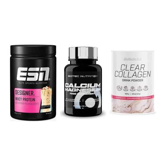 Regenerations-Set: ESN Designer + Scitec Calcium + BioTech Clear – alle enthaltenen Artikel