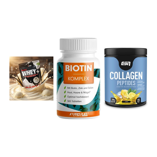 Regenerations-Set: Sinob Honest + ProFuel BIOTIN + ESN Collagen – alle enthaltenen Artikel