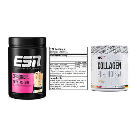 Regenerations-Set: ESN Designer + GN Zinc Citrate + MST Collagen – alle enthaltenen Artikel