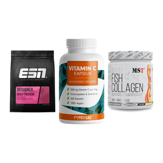 Regenerations-Set: ESN Designer + ProFuel Vitamin + MST Beauty Fish – alle enthaltenen Artikel