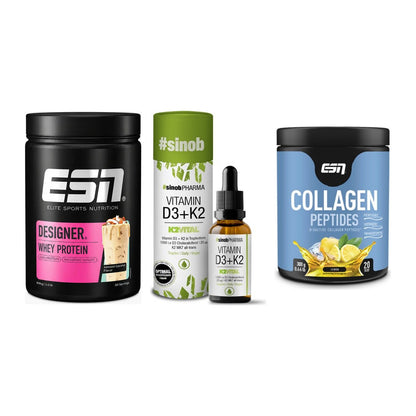 Regenerations-Set: ESN Designer + Sinob Vitamin + ESN Collagen – alle enthaltenen Artikel
