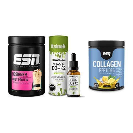 Regenerations-Set: ESN Designer + Sinob Vitamin + ESN Collagen – alle enthaltenen Artikel