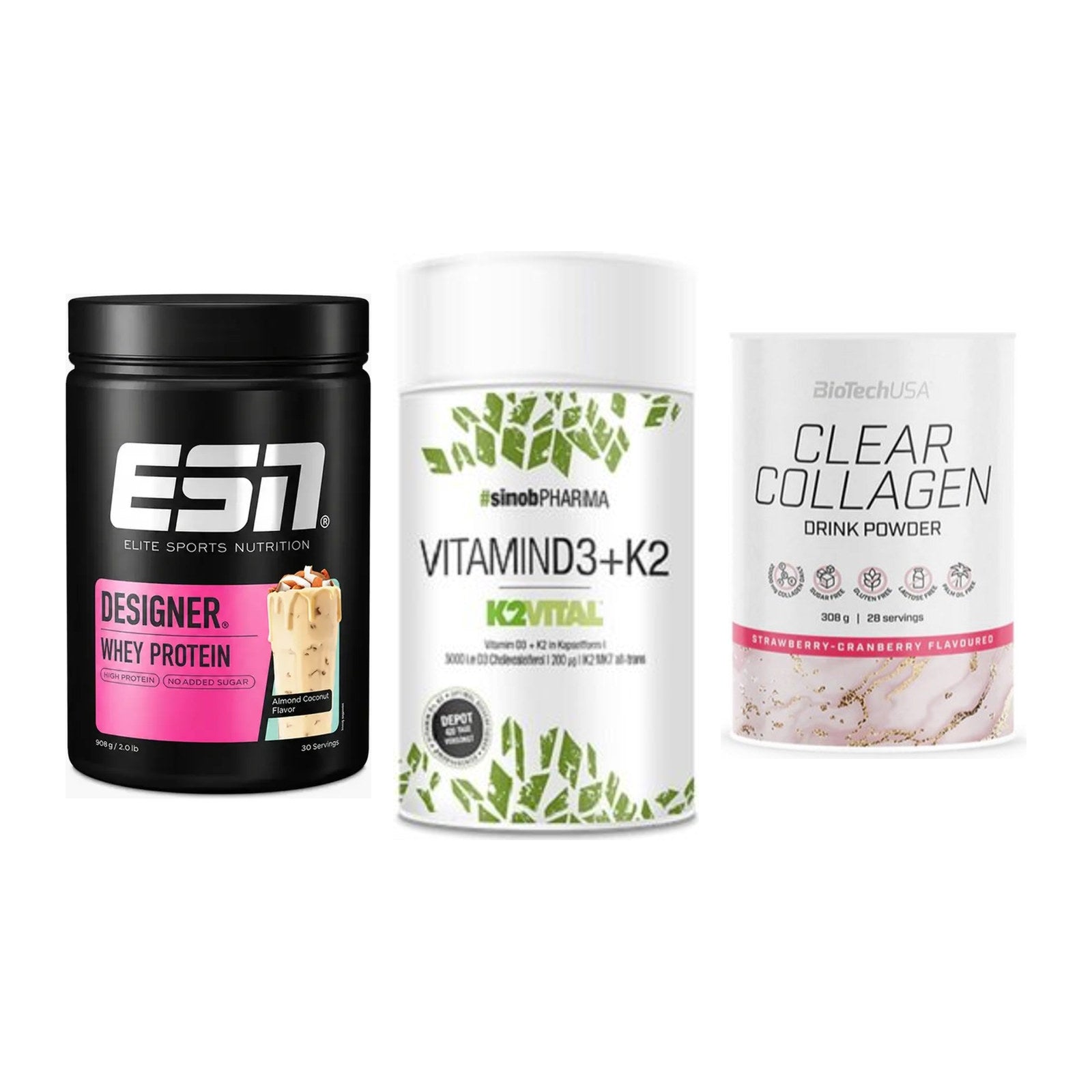 Regenerations-Set: ESN Designer + Sinob Vitamin + BioTech Clear – alle enthaltenen Artikel