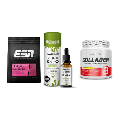 Regenerations-Set: ESN Designer + Sinob Vitamin + BioTech Collage – alle enthaltenen Artikel