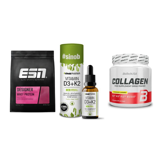 Regenerations-Set: ESN Designer + Sinob Vitamin + BioTech Collage – alle enthaltenen Artikel