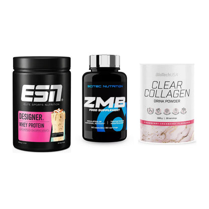 Regenerations-Set: ESN Designer + Scitec ZMB + BioTech Clear – alle enthaltenen Artikel