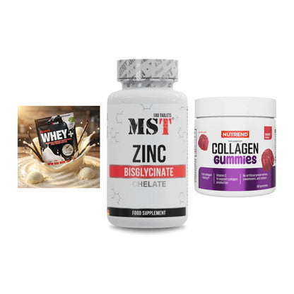 Regenerations-Set: Sinob Honest + MST Zinc + Nutrend Collage – alle enthaltenen Artikel