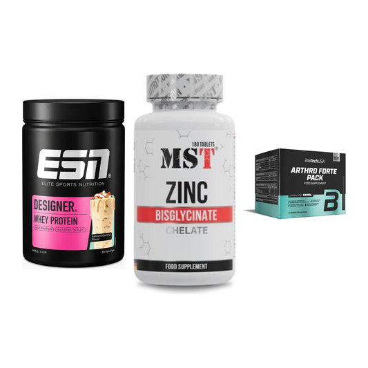 Regenerations-Set: ESN Designer + MST Zinc + BioTech Arthro – alle enthaltenen Artikel