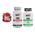 Regenerations-Set: Scitec 100% + MST Zinc + MST MSM 2000 / – alle enthaltenen Artikel