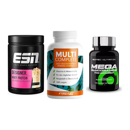 Regenerations-Set: ESN Designer + ProFuel MULTI + Scitec Mega – alle enthaltenen Artikel