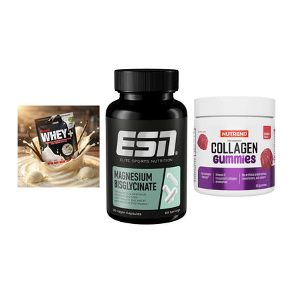 Regenerations-Set: Sinob Honest + ESN Magnesium + Nutrend Collage – alle enthaltenen Artikel