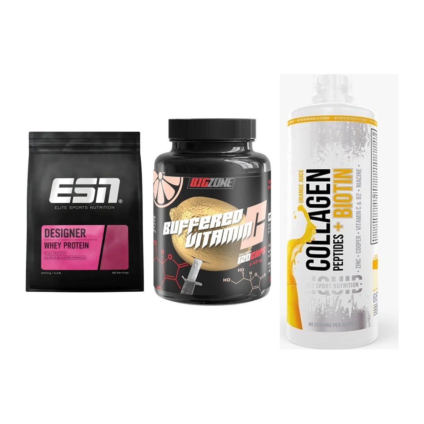 Regenerations-Set: ESN Designer + Big Zone + MST Collagen – alle enthaltenen Artikel