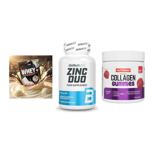 Regenerations-Set: Sinob Honest + BioTech Zinc + Nutrend Collage – alle enthaltenen Artikel